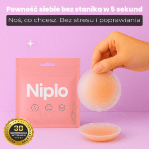 Niplo  – Gładki biust bez obwódek. Komfort przez cały dzień